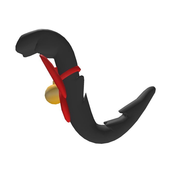 Gray Cat Tail With Ribbon and bell