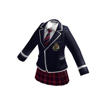 ✨Anime high school university elite uniform navy thumbnail