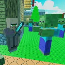 Villagers vs Zombies