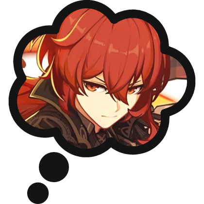 Thinking About Diluc Genshin Impact