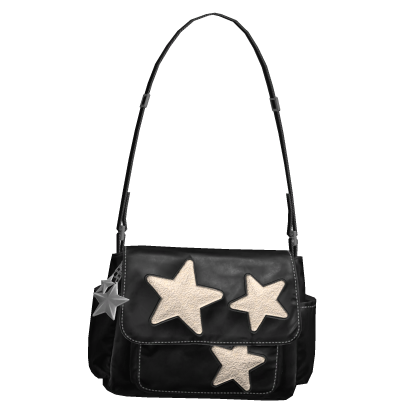3.0 Star Pocket Sling Bag (Black) Roblox item