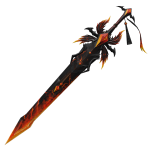 Magma Fiery Champion's Sword