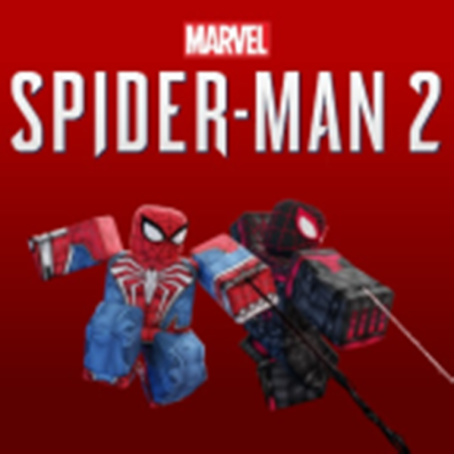 SpiderMan 2 PS5 official Roblox game thumbnail