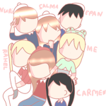 Happy family cutie pie