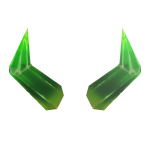 Jade Crystal Horns