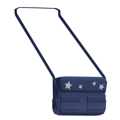 Blue crossbody bag