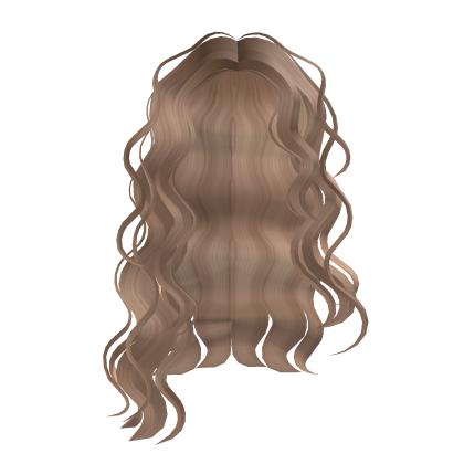 Preppy Curly Hair Blonde Roblox item