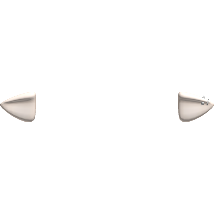 <҂3 : tiny elf ears with piercings [ pale ]
