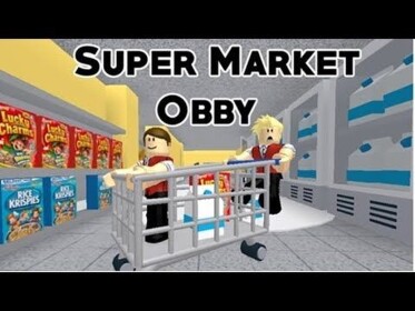 Escape Of The Old SuperMarket Obby! (read desc)