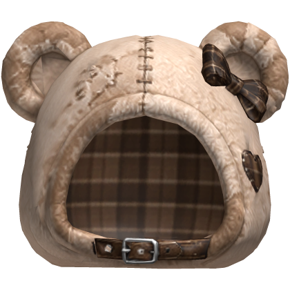 Vintage Teddy Bear Hood Roblox item
