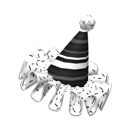 Dark Clown Party Hat