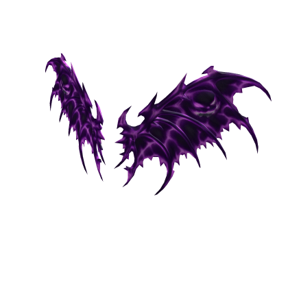 Purple Pumpkin Wings Halloween Roblox item