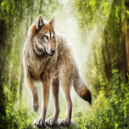 wolf_painting Roblox decal