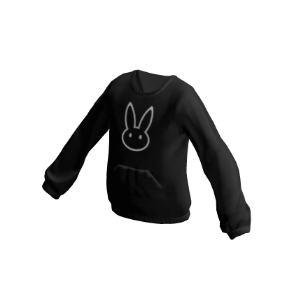 🐰 Bunny Black Oversized Jacket