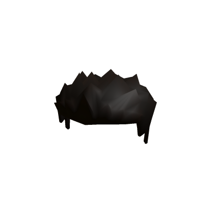 Spiked Black Hair