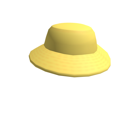 Yellow Trendy Hat