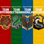 hogwarts house teams