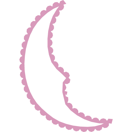 Lunar Companion Ruffles Addon Pink