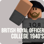 British Royal Officer College 1940's