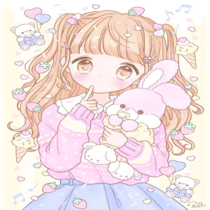 anime pastel Roblox decal