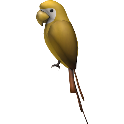 (Yellow) Left Shoulder Parrot Roblox item