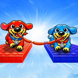 Hot Dogs  [2 Player Obby] icon