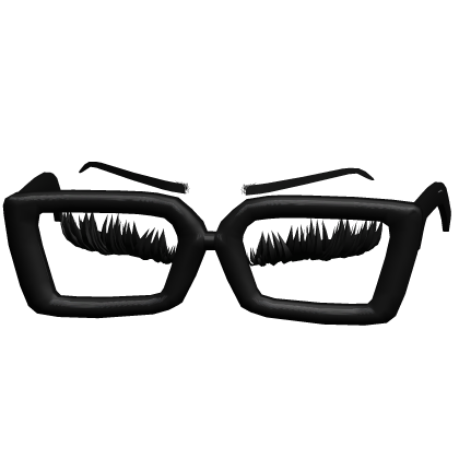 ♡ retro thick glasses w mink dollie lashes