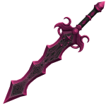 Pink Crescent Star Blade