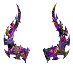 Animated Glitch Horns