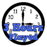 3 Hours Played! Roblox badge thumbnail