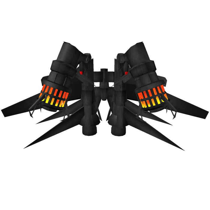 Extended Recorder Of Death Jetpack & Laser [Glow]