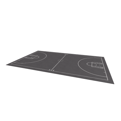 basketball court ball hoop net rim gym floor map