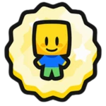 Welcome! Roblox badge thumbnail