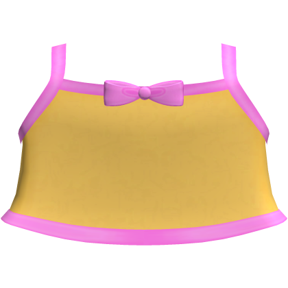 Cute Pink & Orange Tweencore Tank Top Roblox item