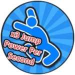 x3 Jump Power Every Second