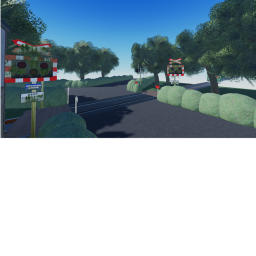 a remote level crossing somewhere in the uk