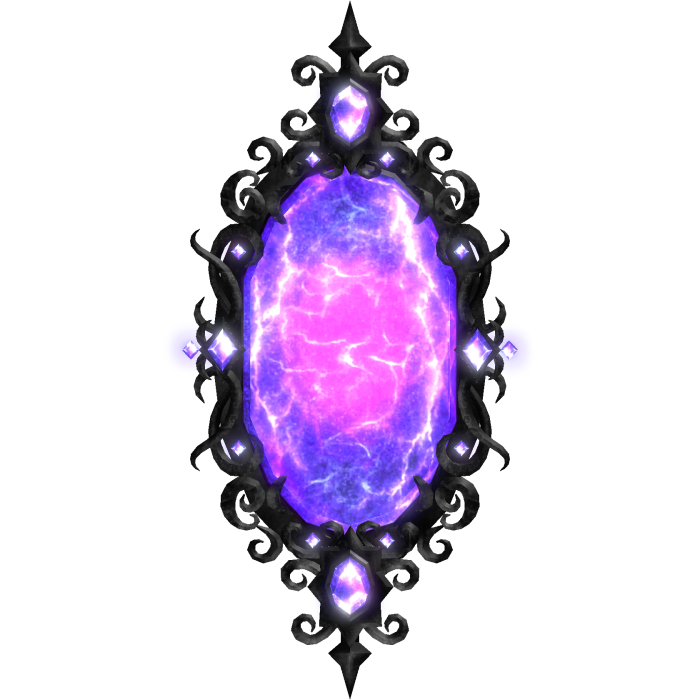 Glowing Purple Fantasy Gothic Portal