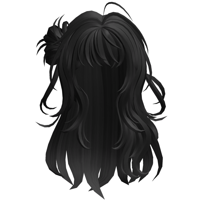 Black Wavy Bangs