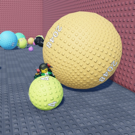 Jordan's 2048 Ball Game