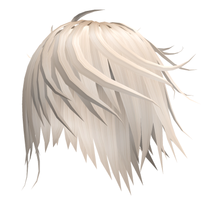 Windswept messy boy hair [Blonde] Roblox item