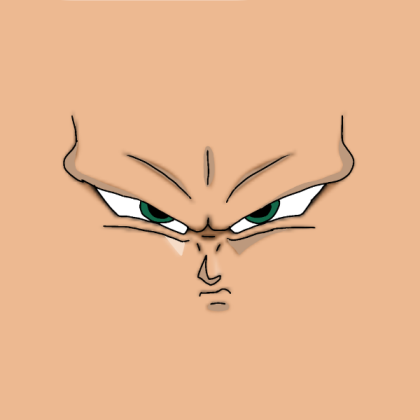 SSJ3 Face (Dragon Ball) Roblox decal