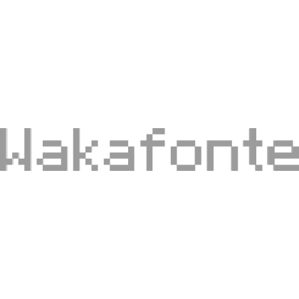 Wakafonte Nametag (ReGect) [Birdhouse & Co.]