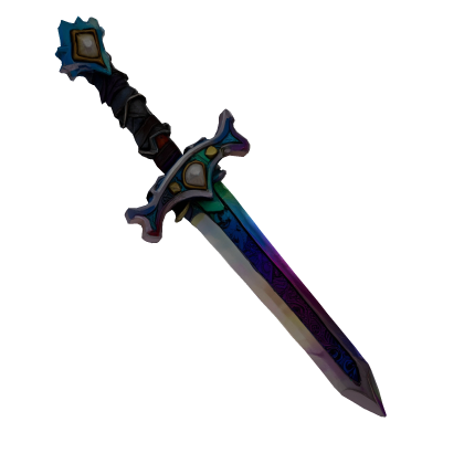 🌈 Realistic Rainbow Blade Sword ⚔️ Roblox item