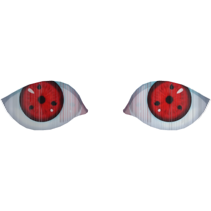 Animated Glowing Sharingan Eyes Roblox NoFilter