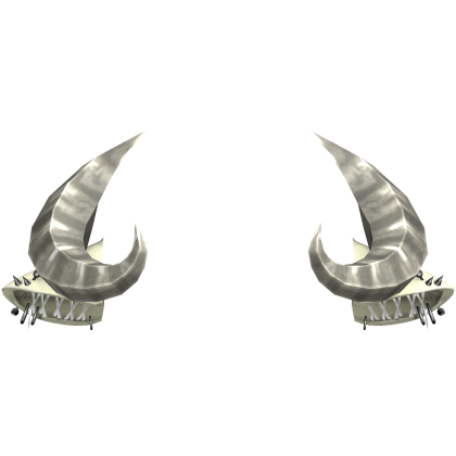 Goth Punk Goat Sheep Horns Yellow Pierced Ears Roblox item