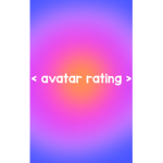 < avatar rating >