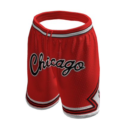 Chicago Basketball Shorts Y2K
