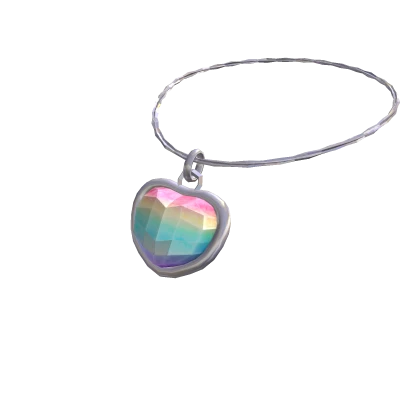 Heart Diamond Rainbow Necklace R6 Ava Roblox Item Rolimon s
