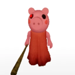 piggy en navidad y armas icon