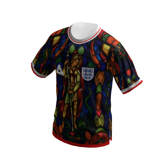 England Bright Crimson Jersey